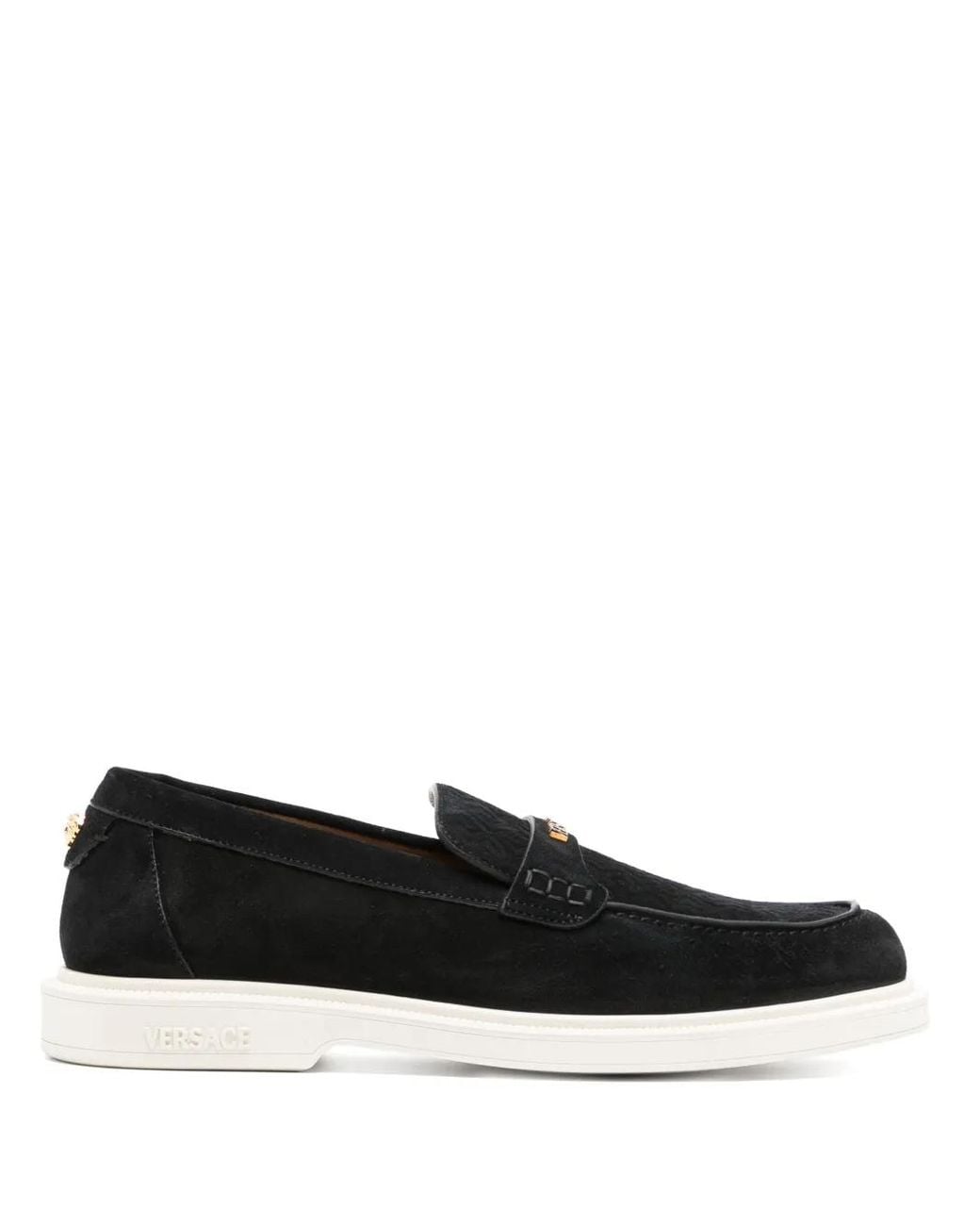 Versace Crosta Loafer in Black für Herren