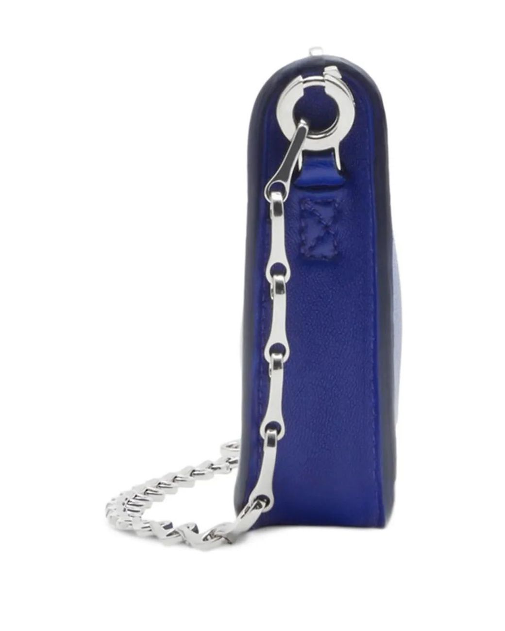 Bolso Micro Shield Sling Mini Burberry de color Blue