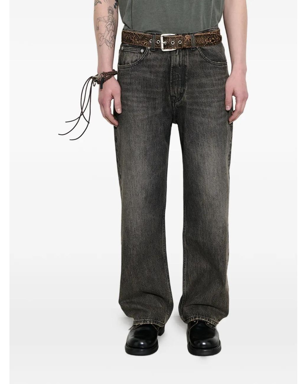 Our Legacy Gray Third Cut Jeans