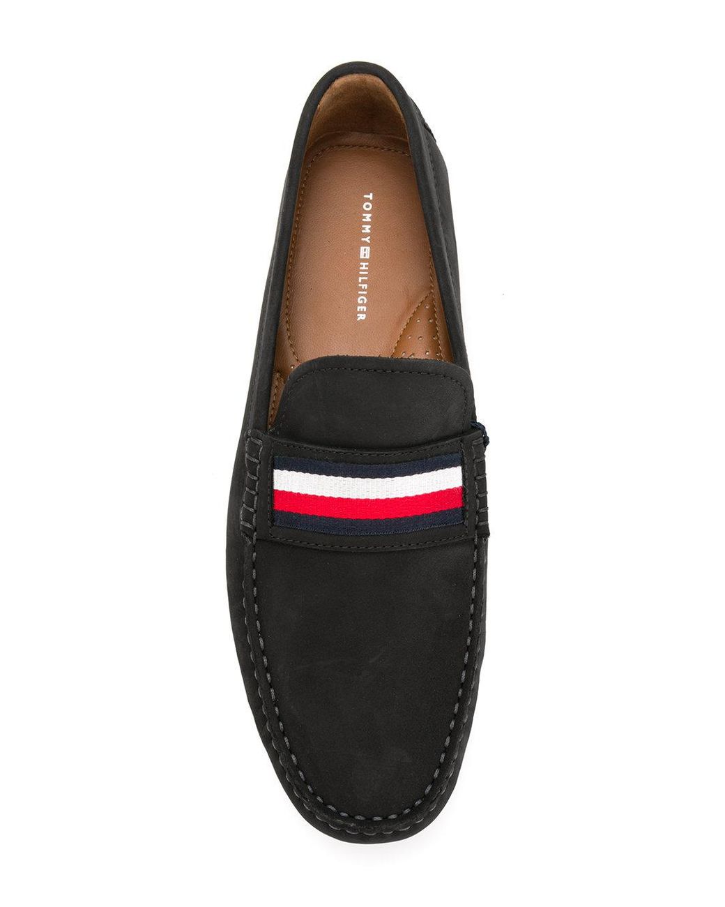 Tommy Hilfiger Striped Band Loafers in Blue for Men | Lyst