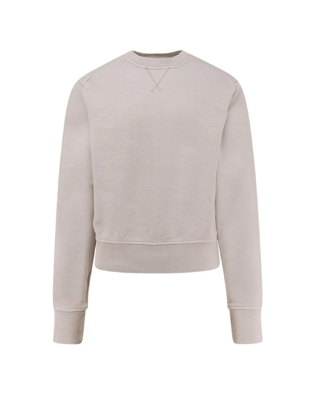 Entire studios White Long-Sleeve Crew Neck Sweatshirt