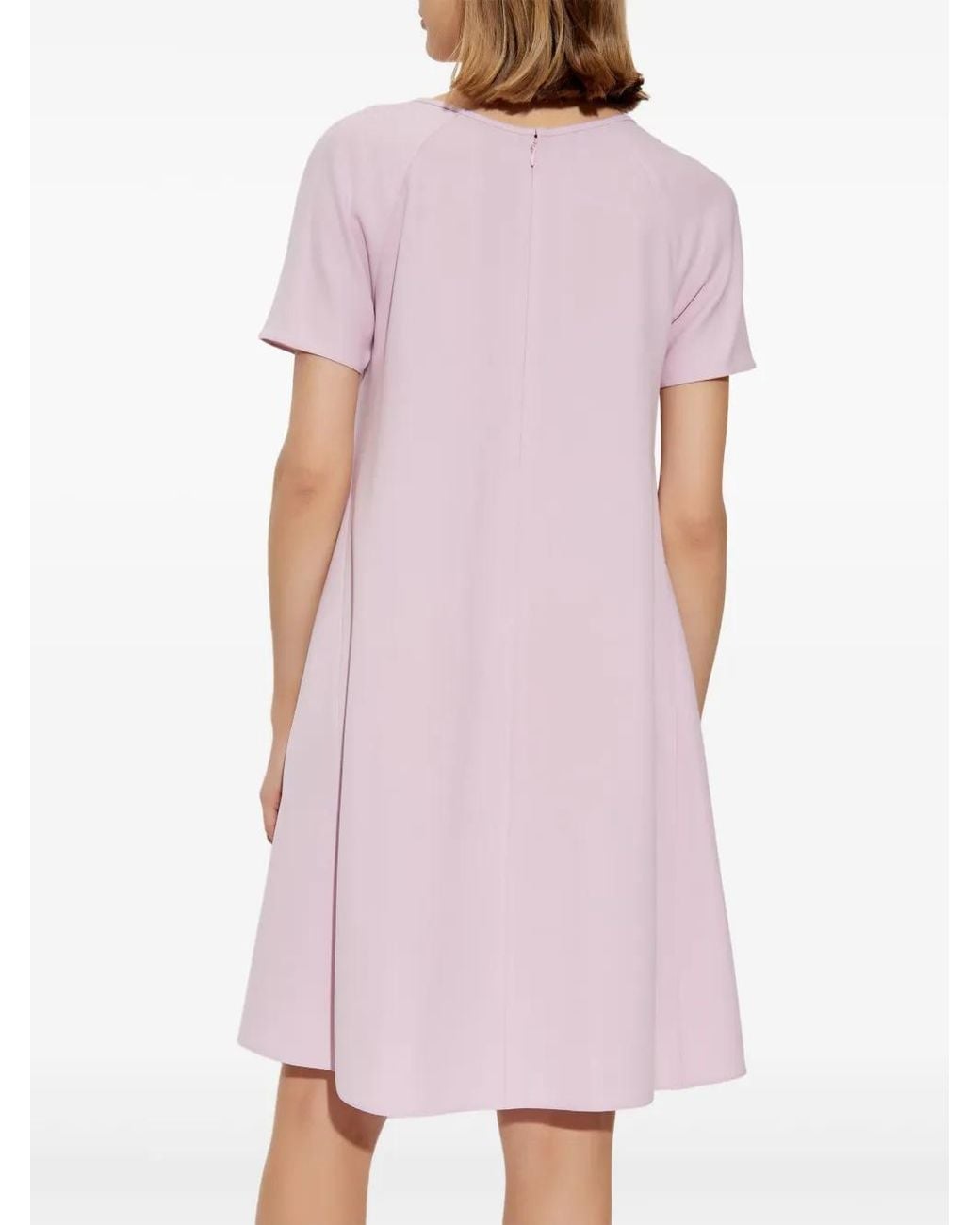 Emporio Armani Pink Dress With Pockets