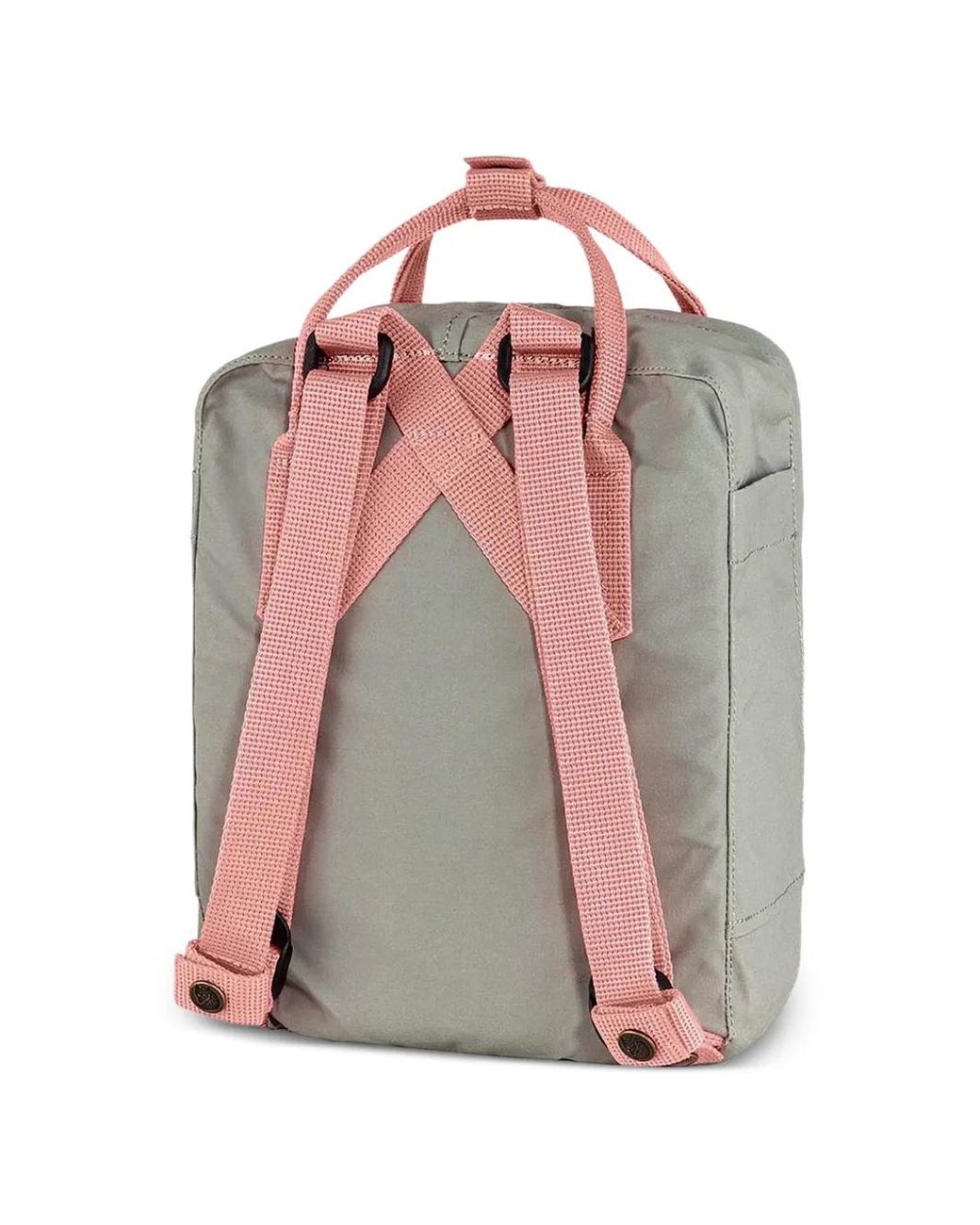 Fjallraven Gray Logo-Patch Backpack