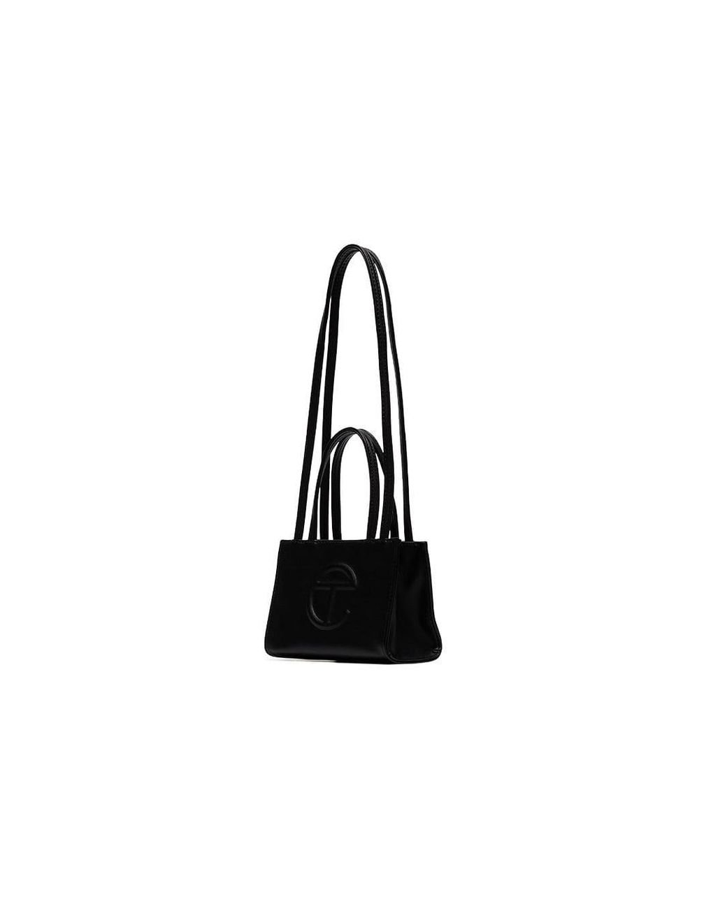 Telfar Mini Shopping Bag in Black Lyst UK