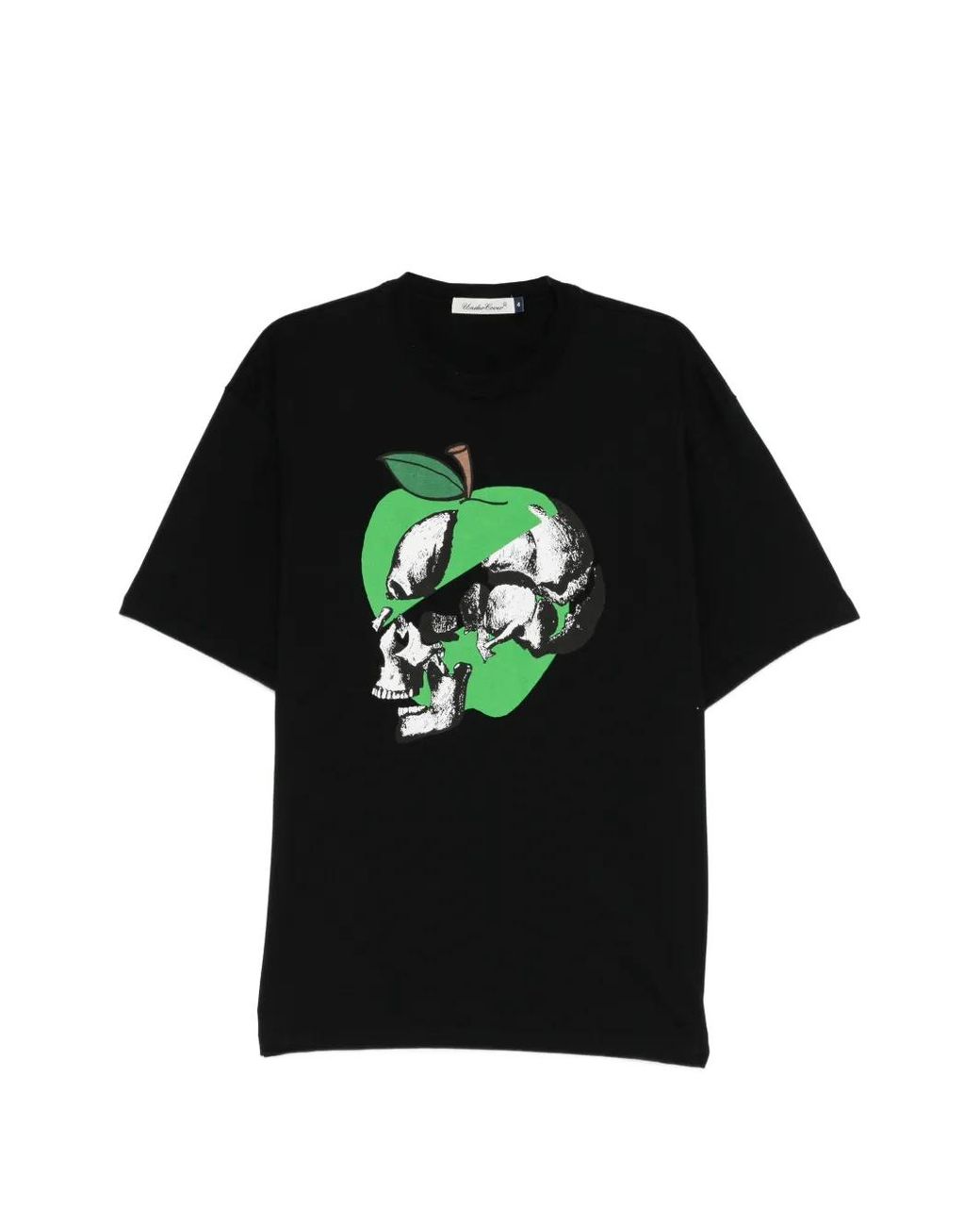 Undercover Black Skull-Print T-Shirt for men