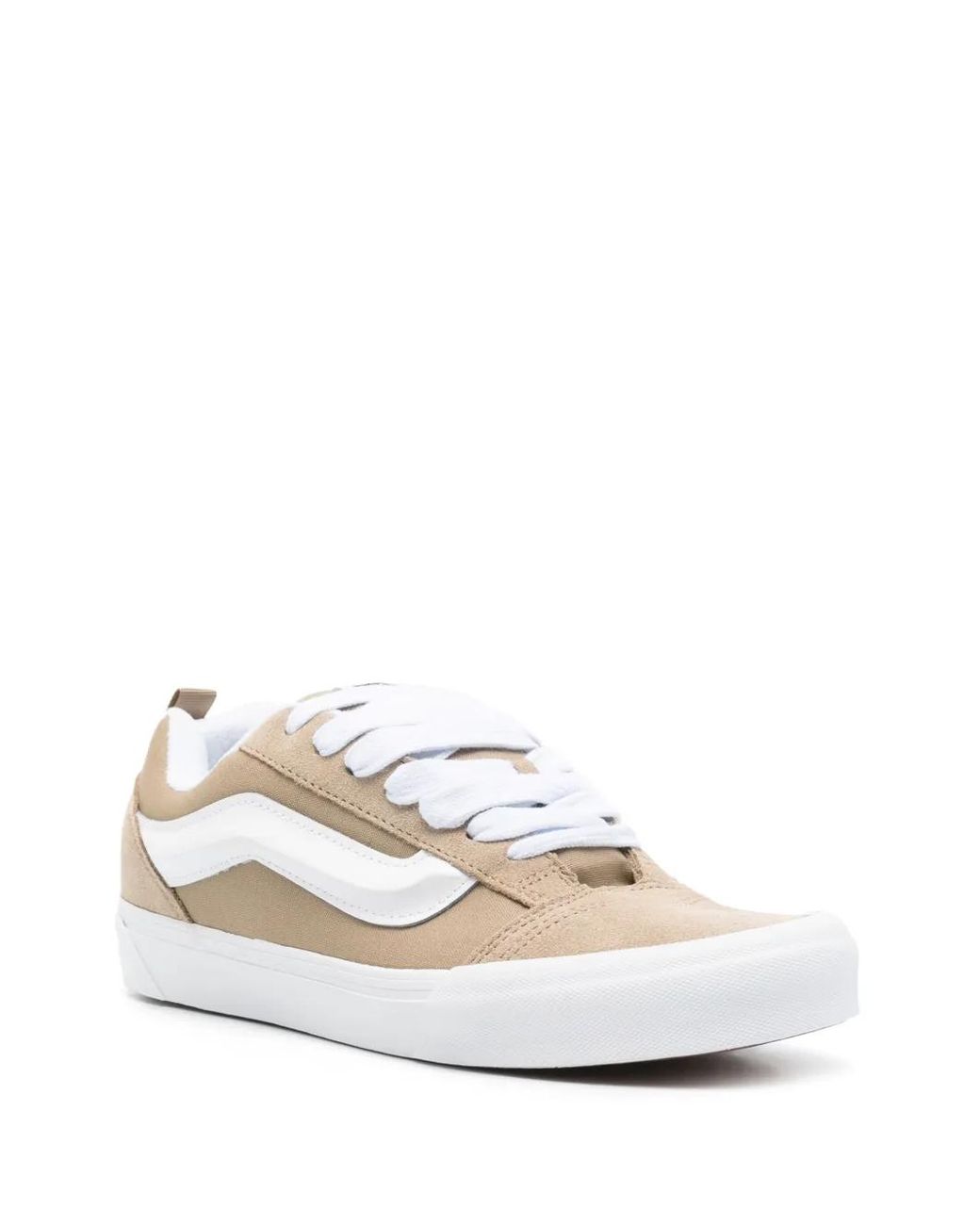 Vans White Knu Skool Sneakers for men