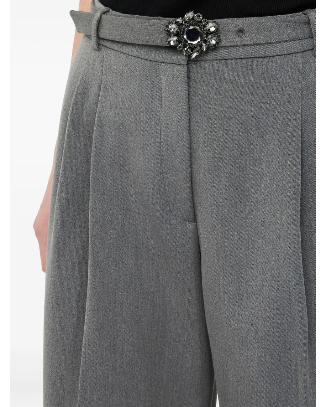 Pantalones De Vestir Liu Jo de color Gray