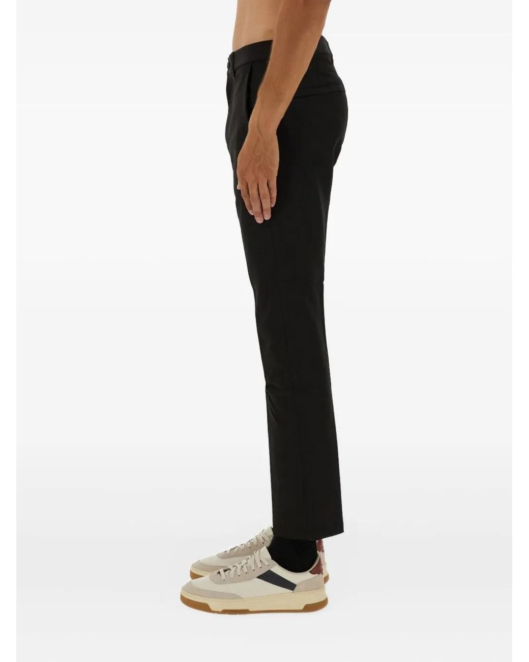 Boss Black Button Trousers for men