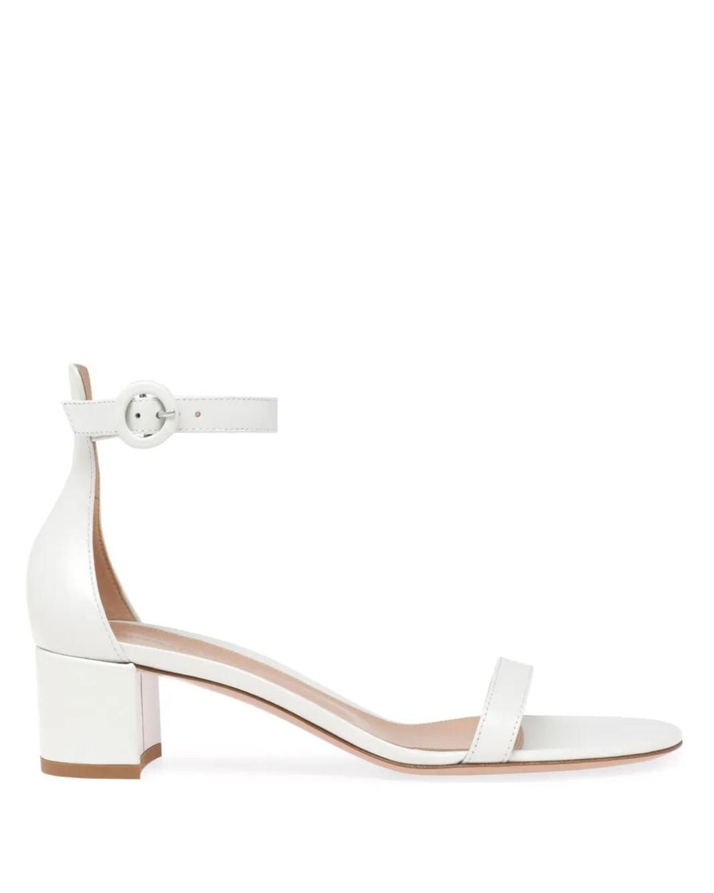 Gianvito Rossi Natural 45Mm Gaeta Sandals