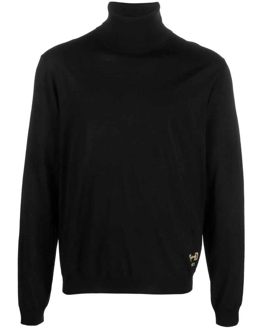 Gucci Black Horsebit-Motif Wool Jumper for men