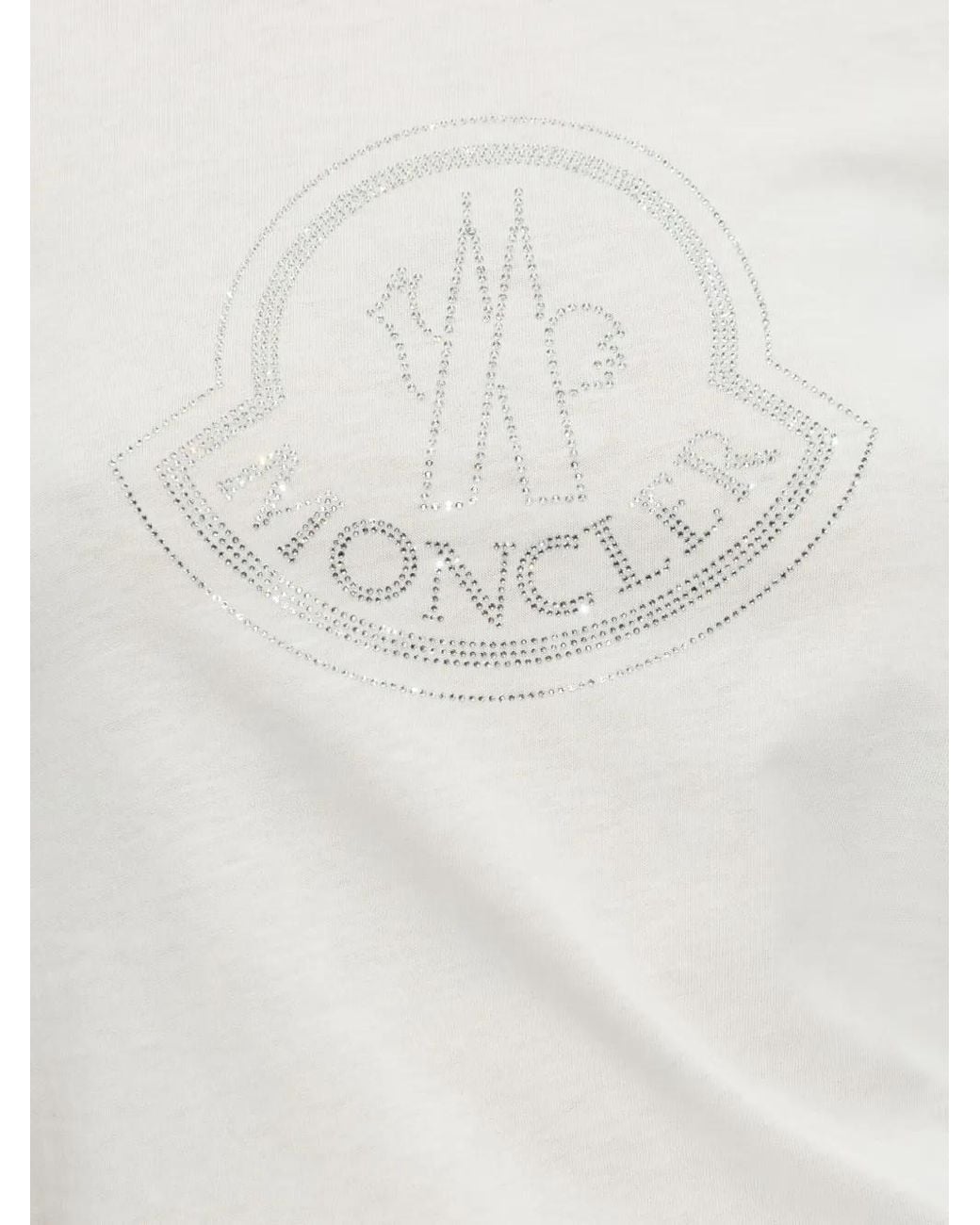 Moncler White T-Shirts