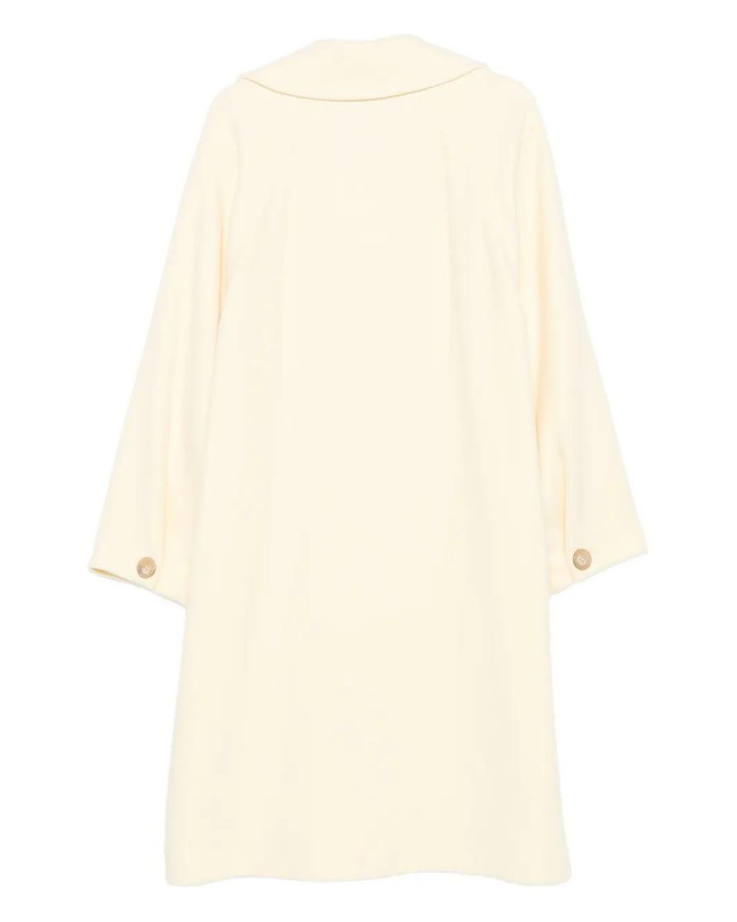 N°21 Natural Double-Breasted Coat