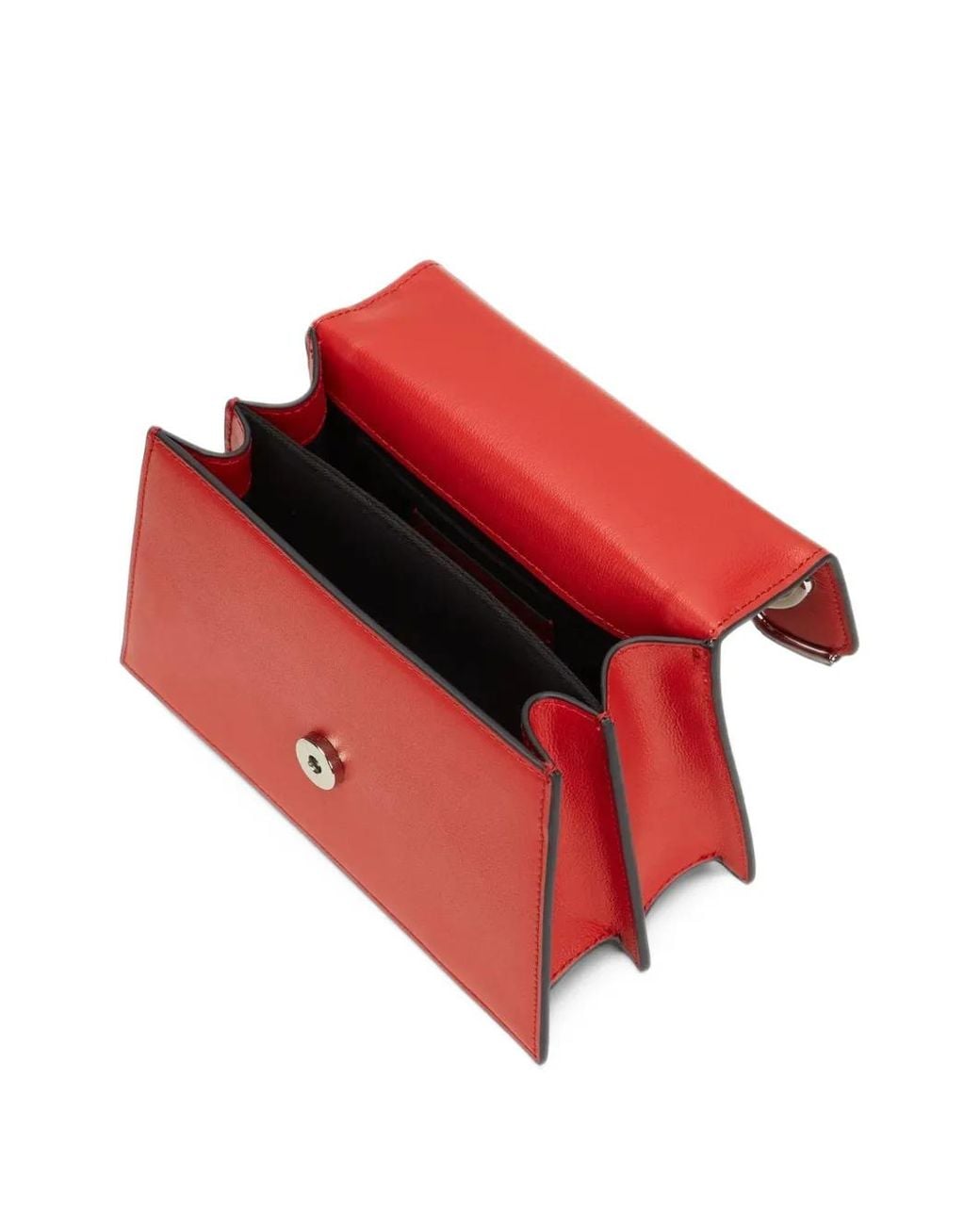Karl Lagerfeld Red K/Signature Crossbody Bag