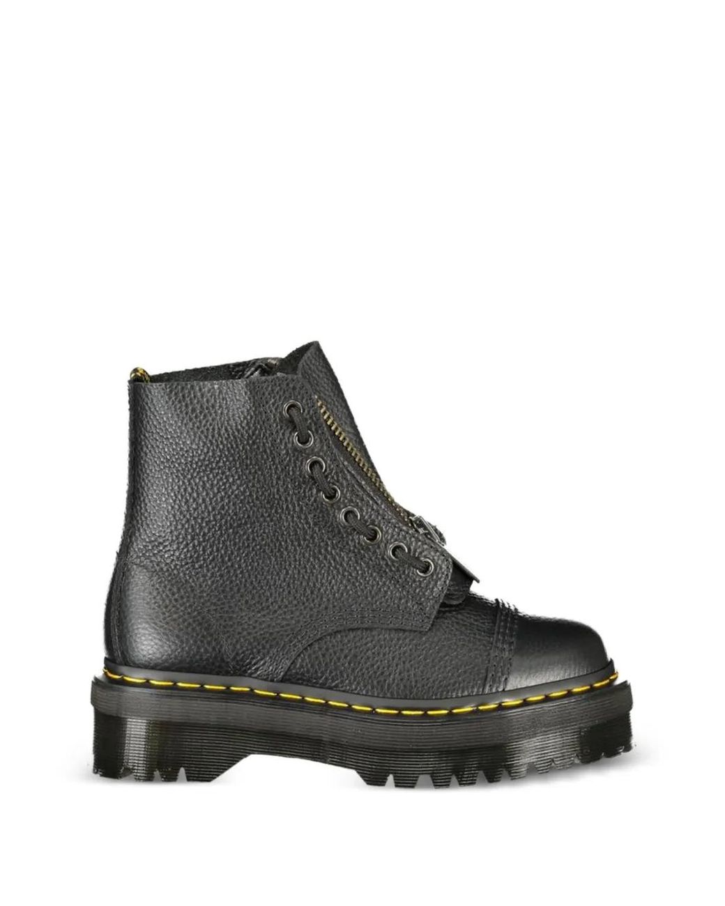 Dr. Martens Black Sinclair Platform Boots