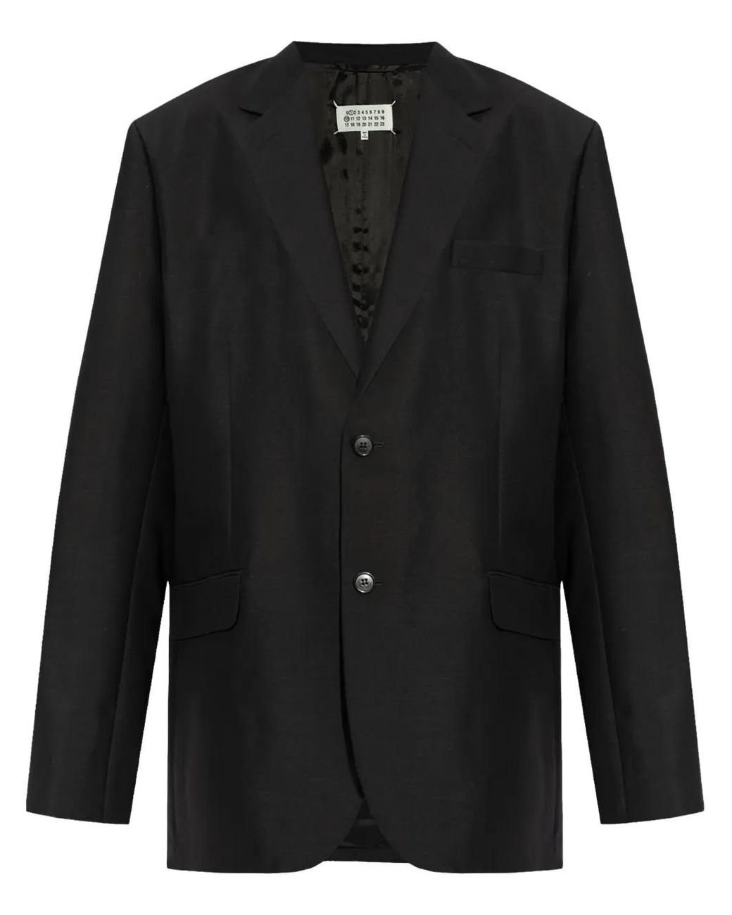 Maison Margiela Black Wool Blazer