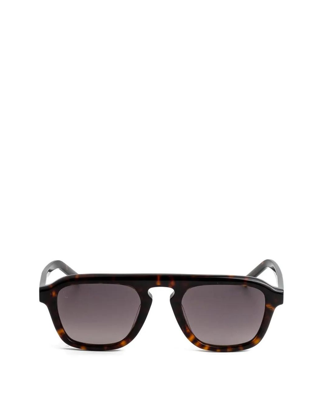 Kaleos Eyehunters Black Crowne Tortoiseshel-Effect Squared Sunglasses
