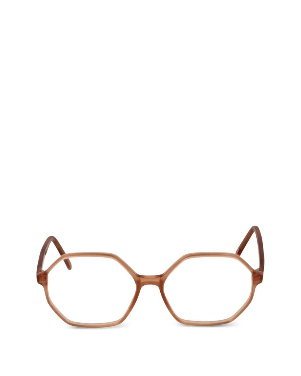 Andy Wolf Natural Brille Mit Geometrischem Gestell