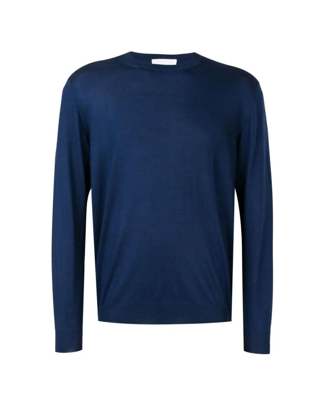 Cruciani Blue Crew-Neck Sweater for men