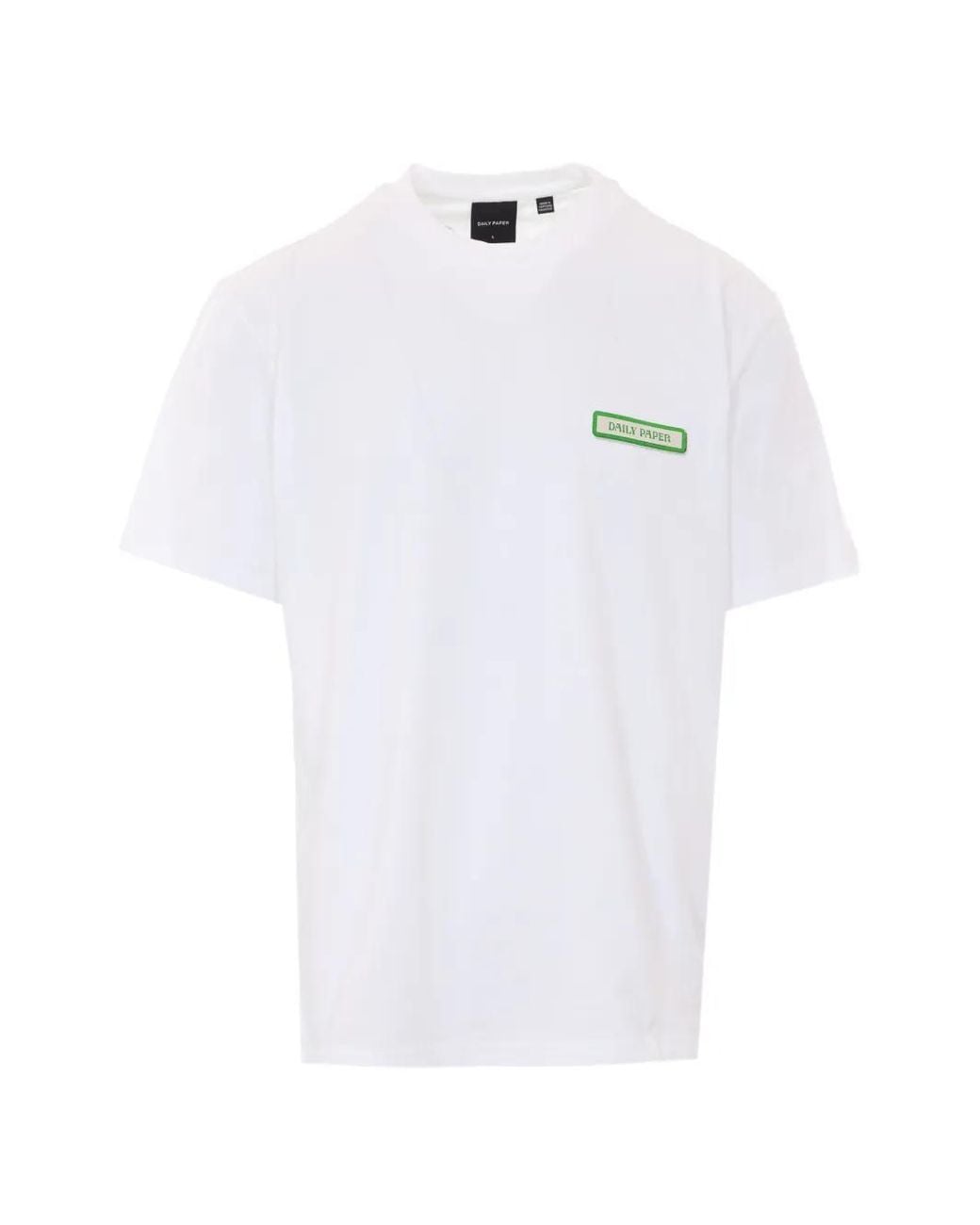 Daily Paper White Logo Graphic T-Shirt for men