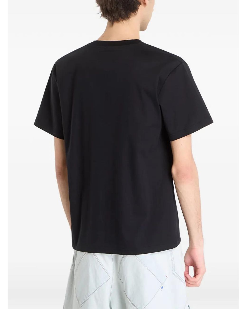 HELIOT EMIL Black Colt T-Shirt for men