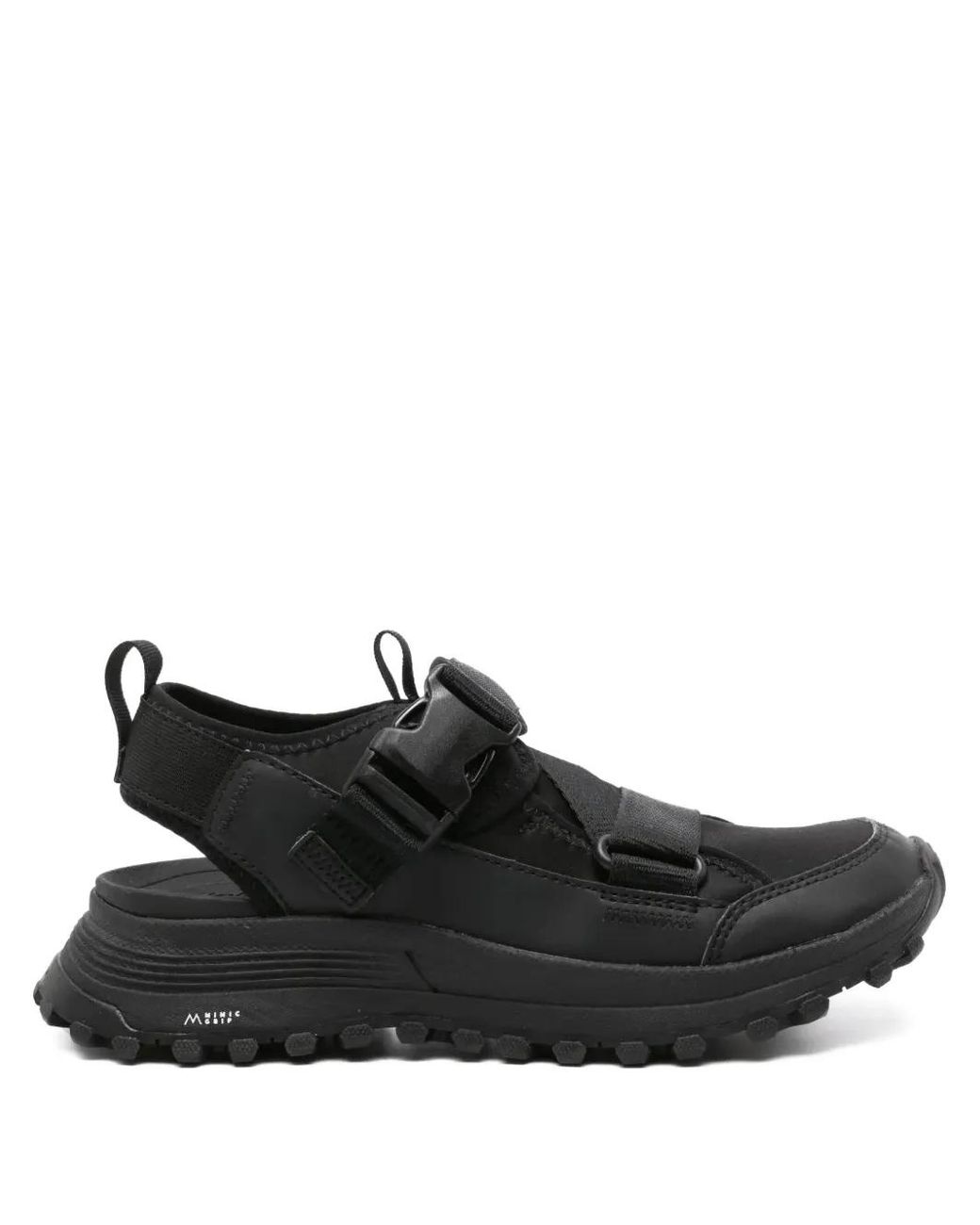 Clarks Black Atltrek-Strap Sneakers