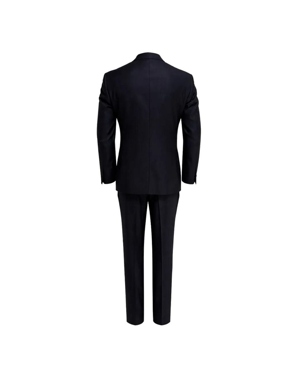 Franzese Collection Blue Pioner Double-Breasted Tuxedo Suit for men