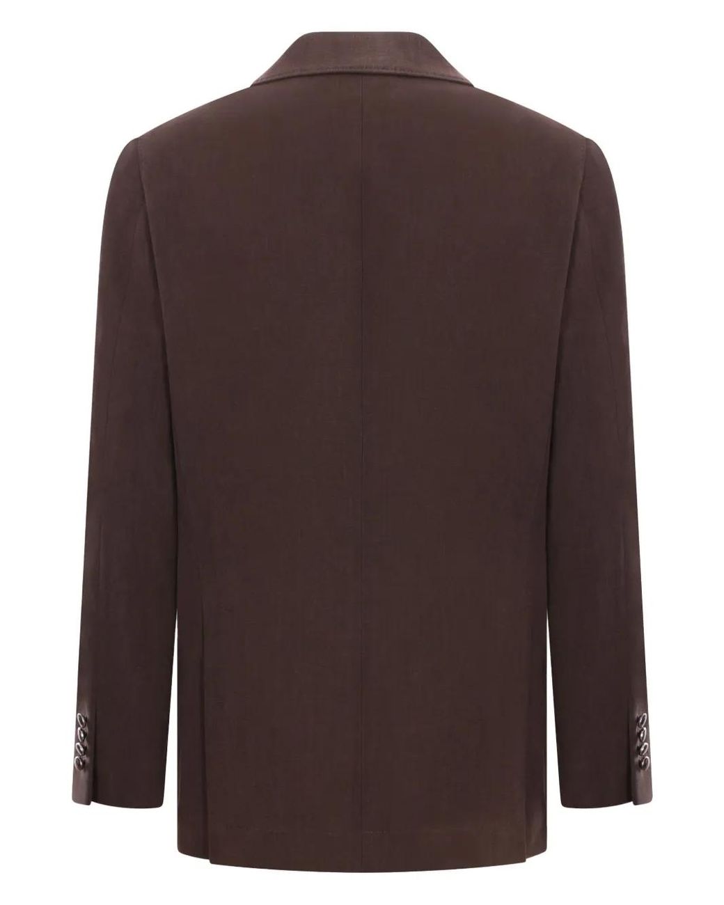 Brunello Cucinelli Brown Linen Suit for men