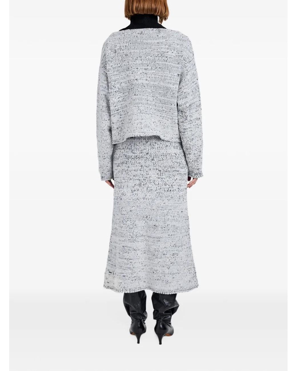 Proenza Schouler Gray Maddox Sweater