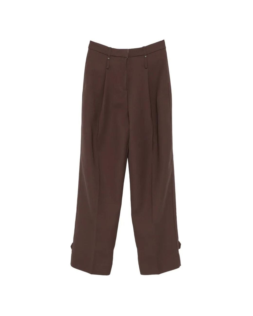 Stine Goya Brown Pleated Trousers