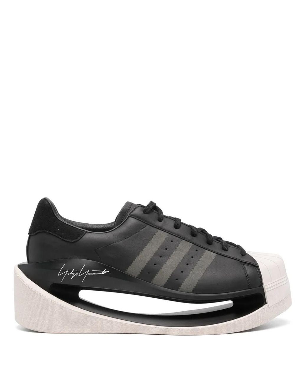 Y-3 Black Gendo Superstar Sneakers