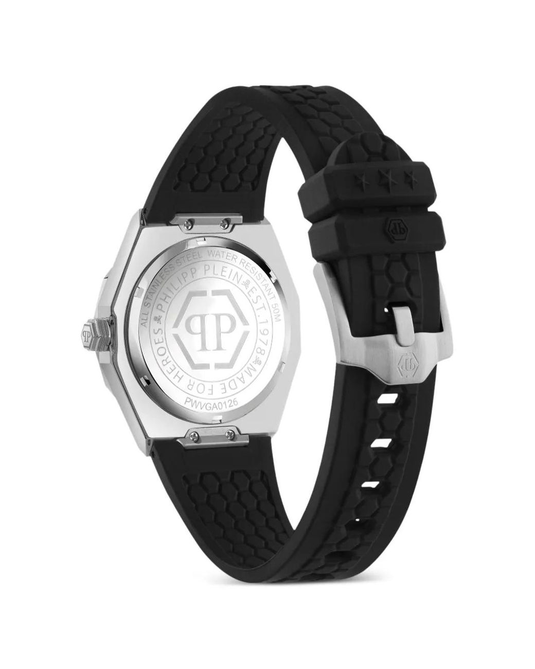 Philipp Plein Black Crystal-Embellishment 36Mm Watch