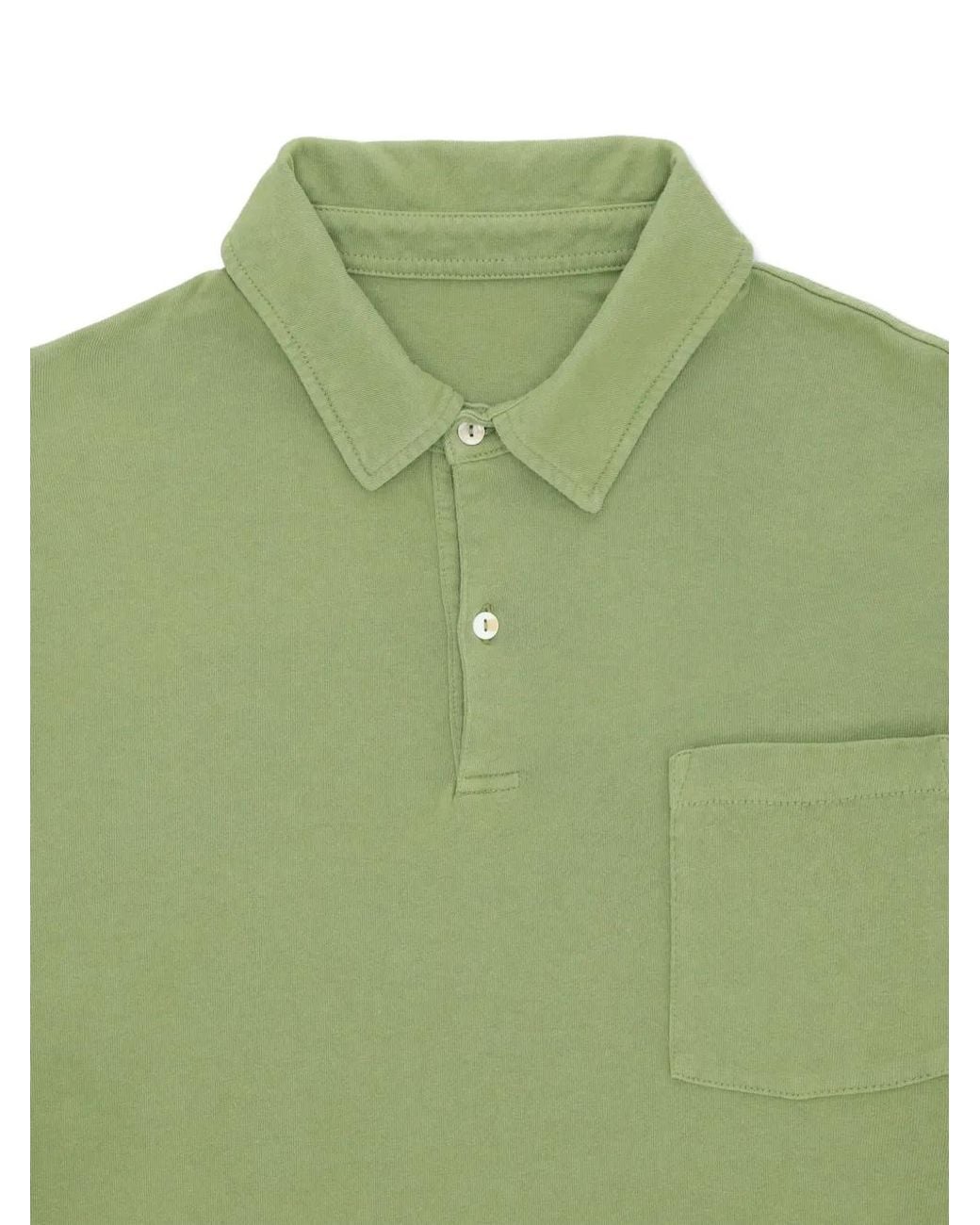 Fortela Green Polo Missouril À Manches Longues for men
