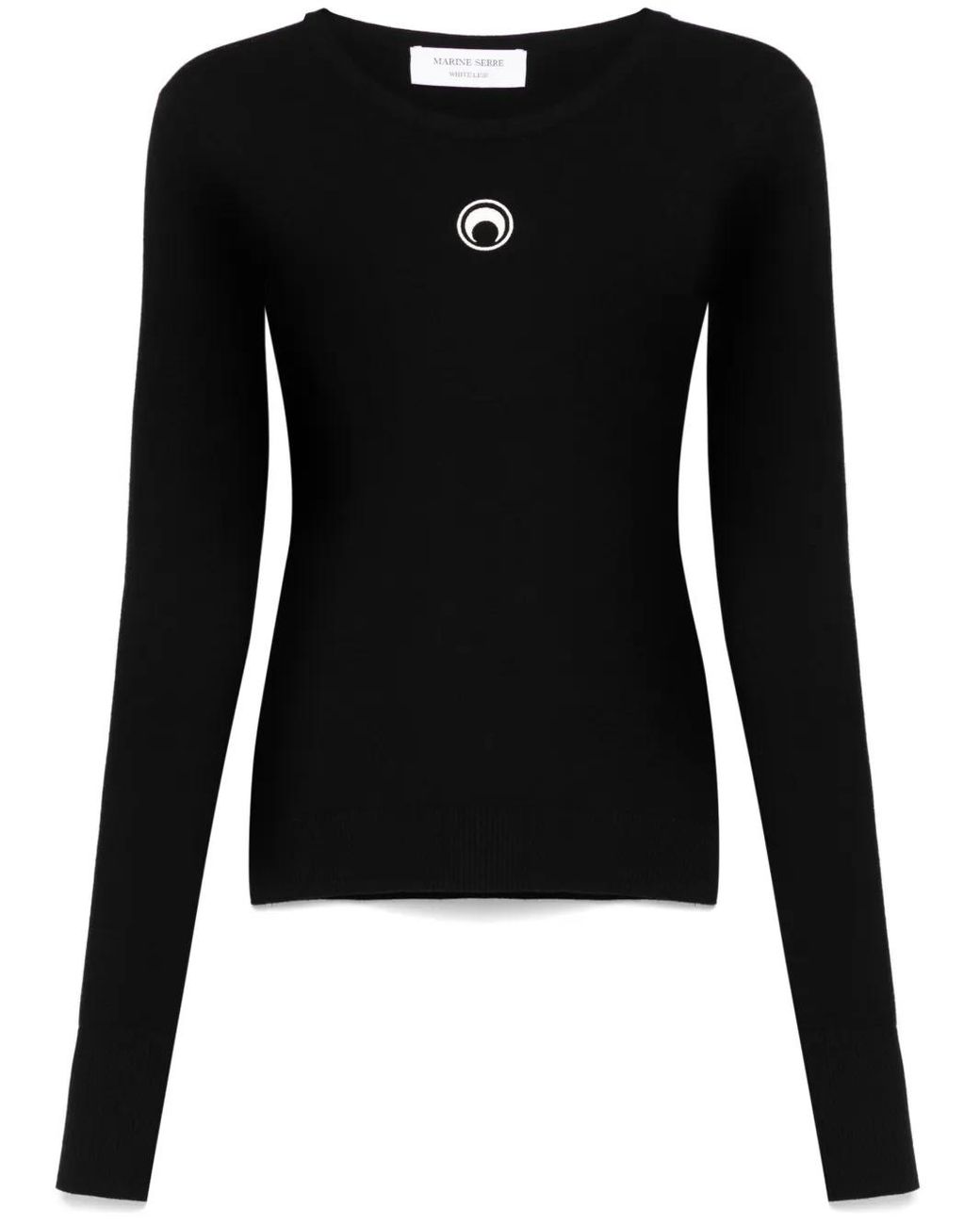 MARINE SERRE Black Sweaters