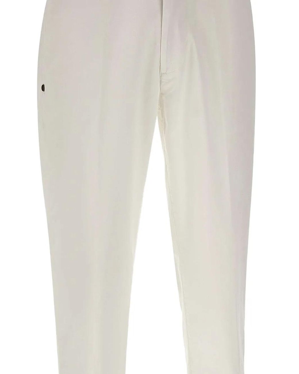 Re-hash White Mucha Chinos Trousers for men