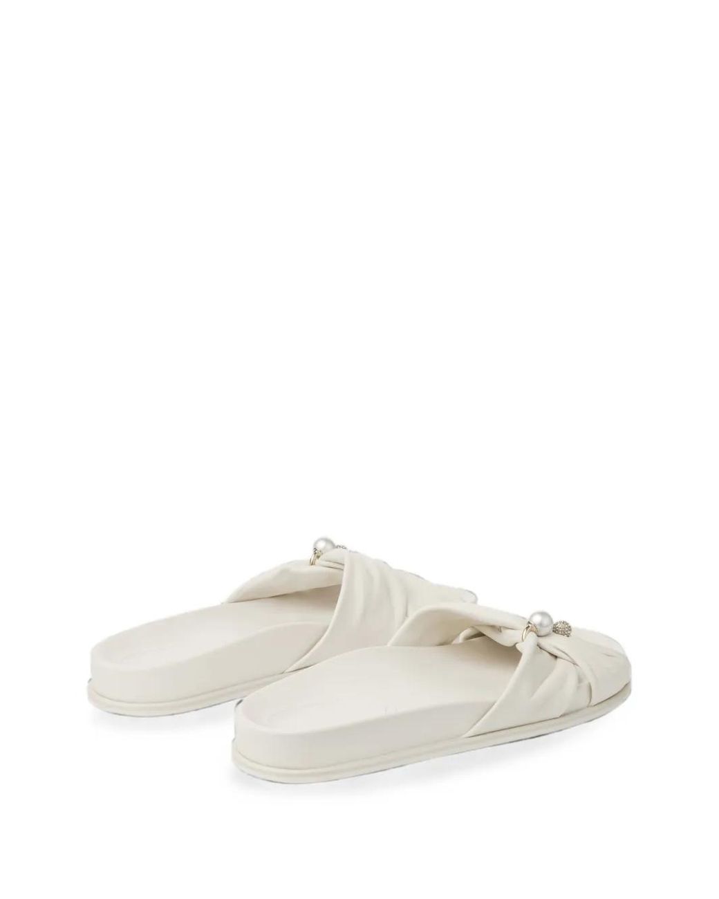 Jimmy Choo White Sandales Rafi