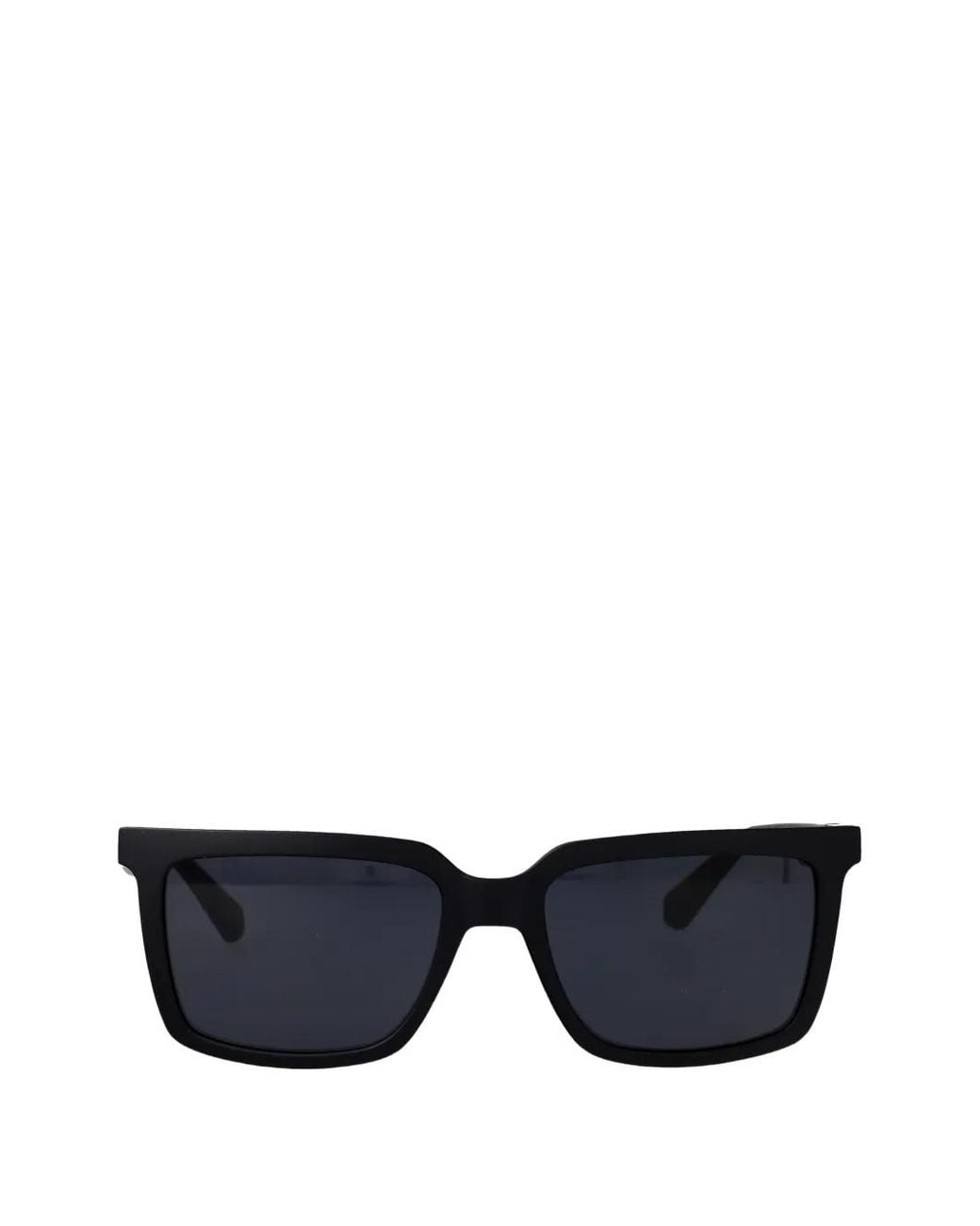 Calvin Klein Blue Square-Frame Sunglasses