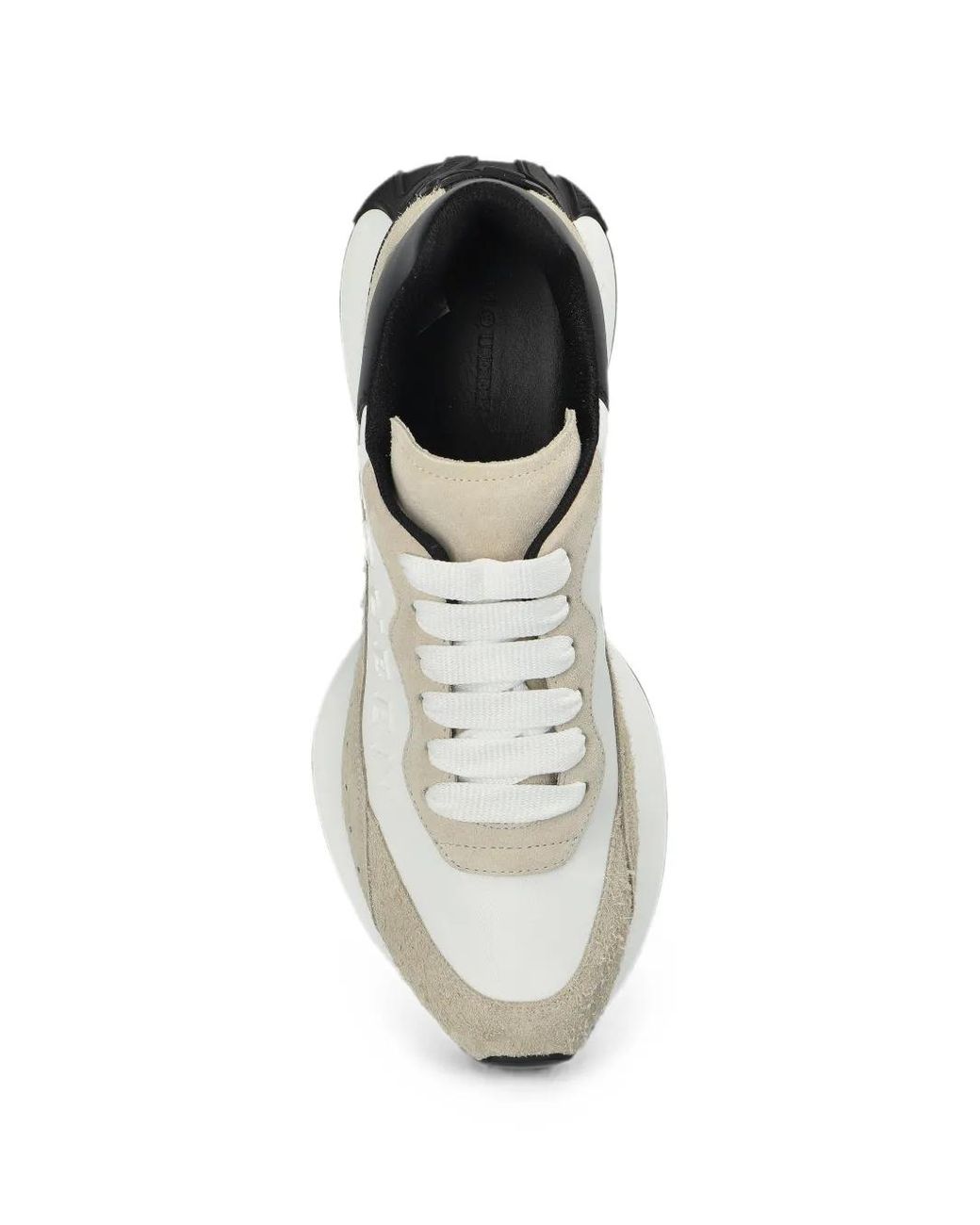 McQueen White Sprint Runner Sneakers for men