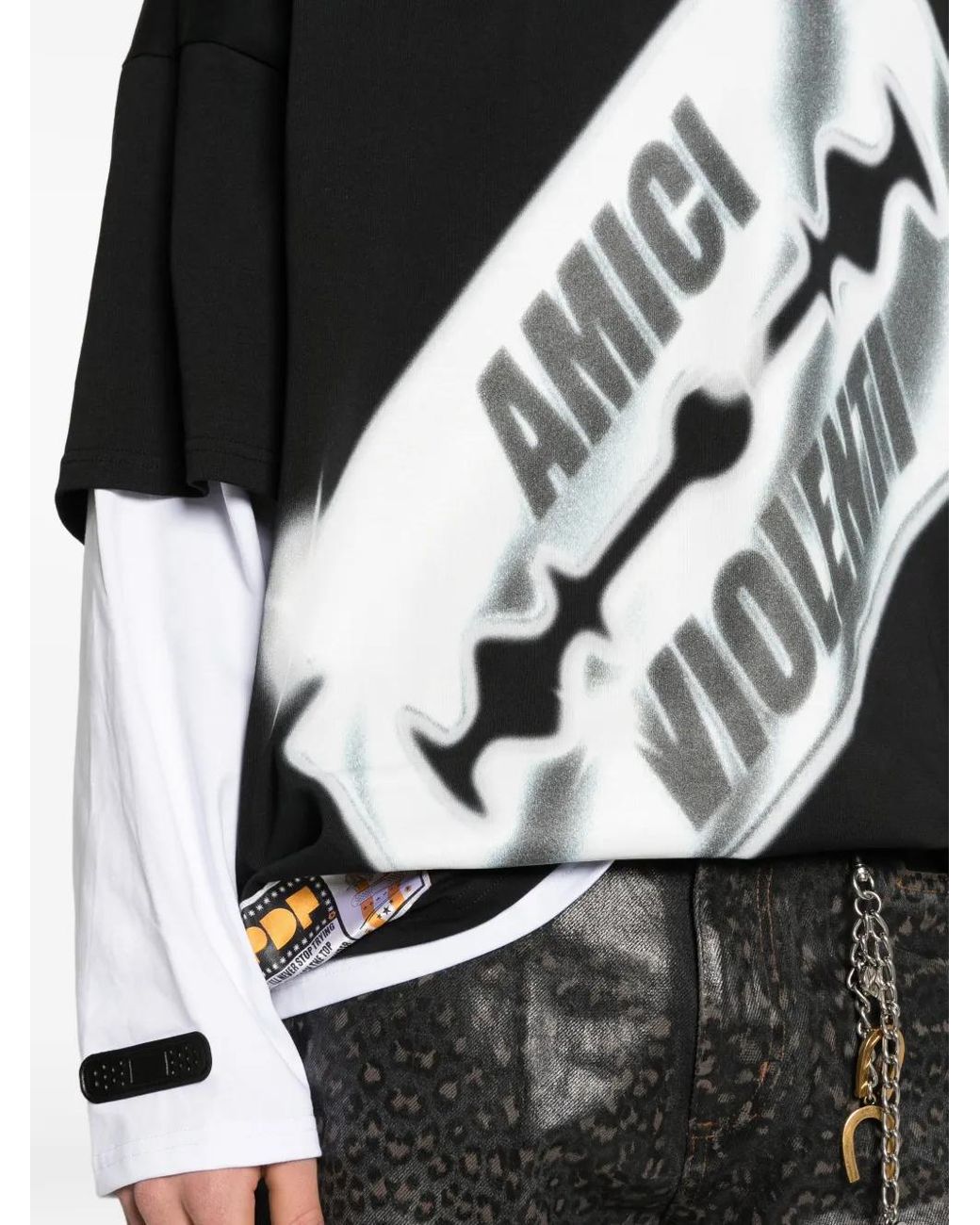 PDF Black Blade Graphic Sweatshirt for men