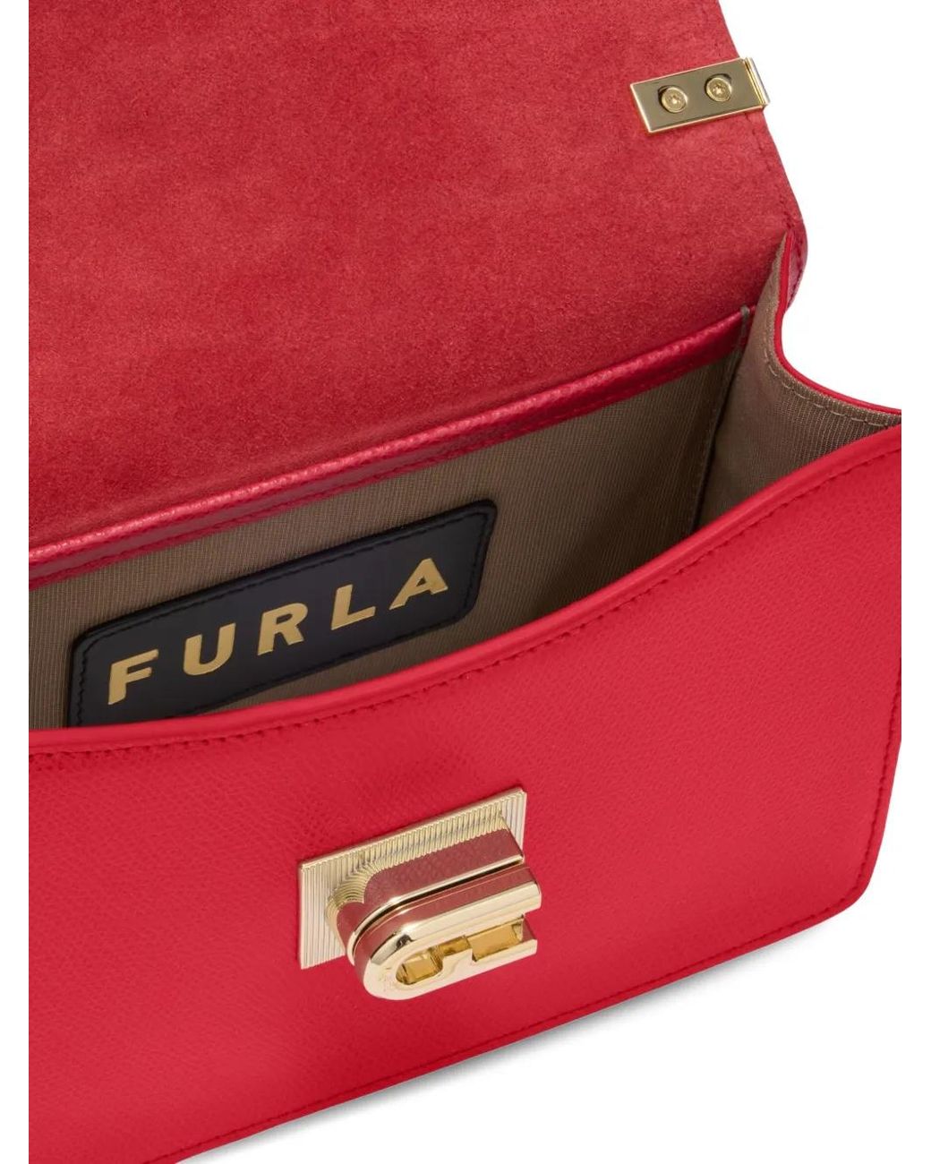 Furla Red Mini 1927 Cross Body Bag