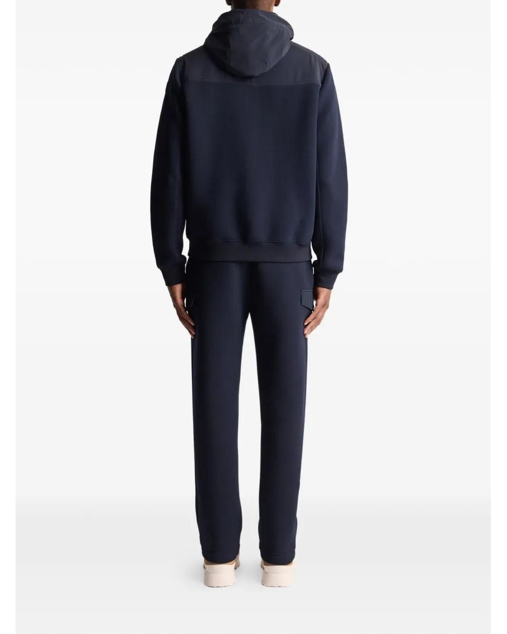 Fusalp Blue Cimarag Hooded Bomber Jacket for men