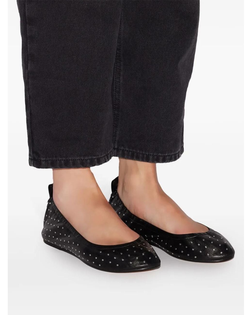 Isabel Marant Black Belna Ballet Flats