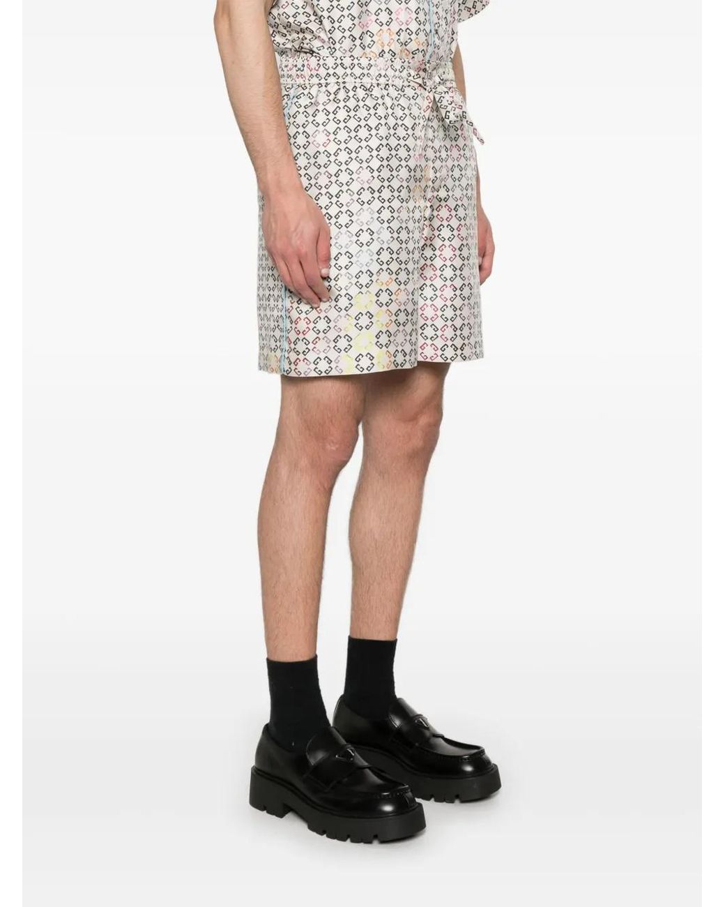 Givenchy White Shorts for men