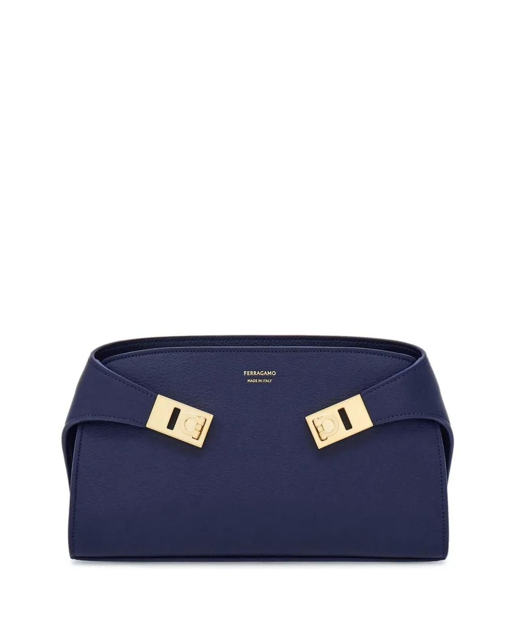 Ferragamo Blue Hug Mini Crossbody Bag