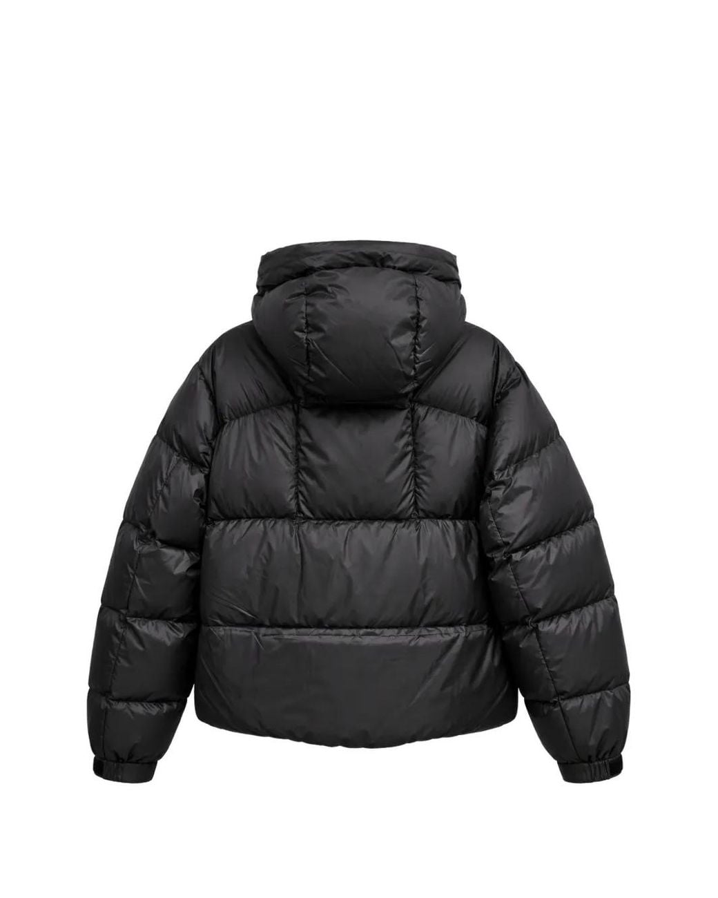 Goldwin Black Crystallite Pertex Quantum Grid-Quilted Down Jacket for men