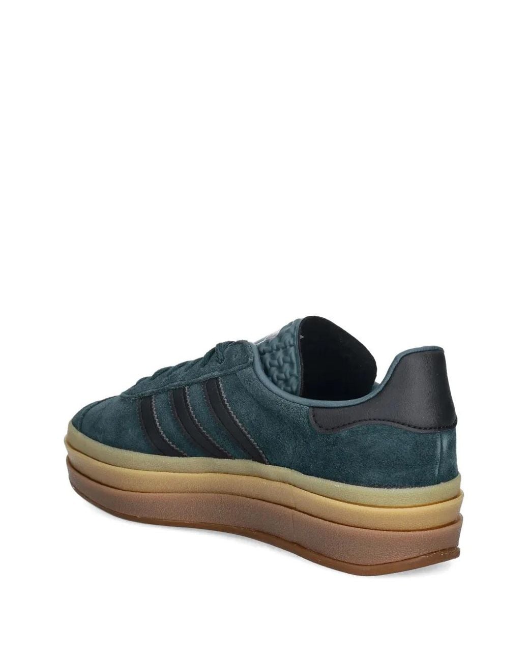 adidas Gazelle Bold Stripe Platform Sneakers in Blue | Lyst