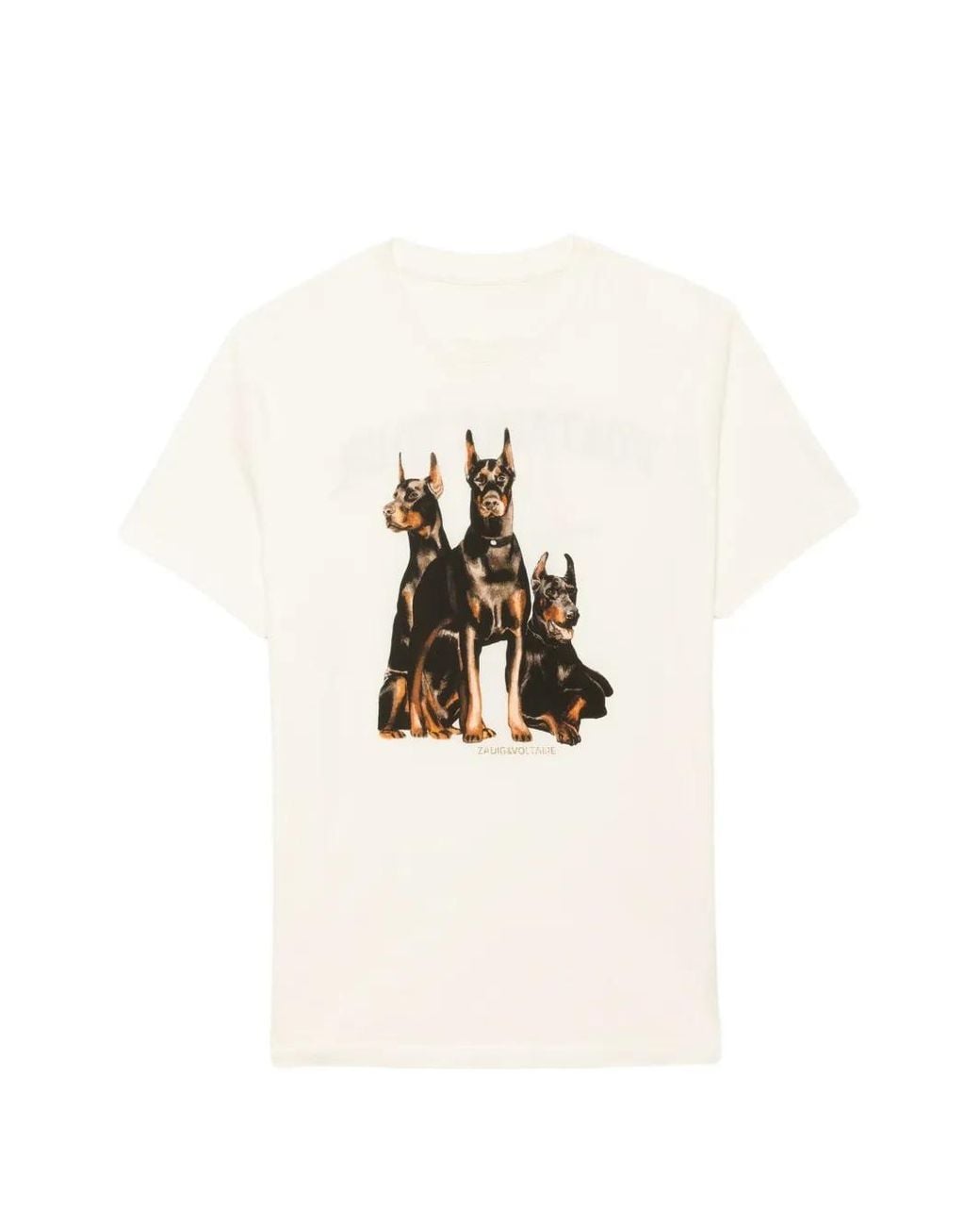 Zadig & Voltaire White Jimmy T-Shirt for men