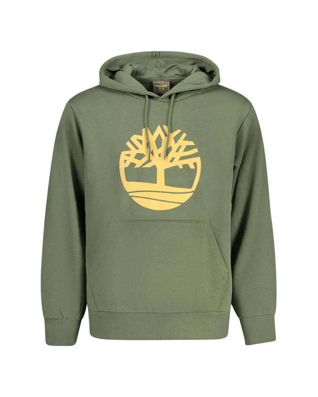 Timberland Green Northwood Tree Logo-Print Hoodie for men