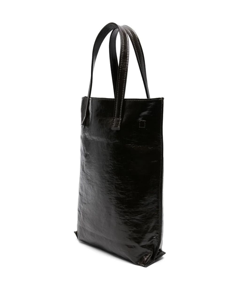Uma Wang Black Medium Case Tote Bag