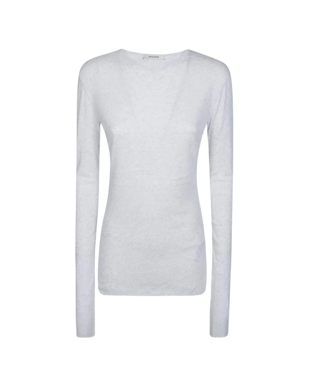 Entire studios White Long-Sleeve T-Shirt