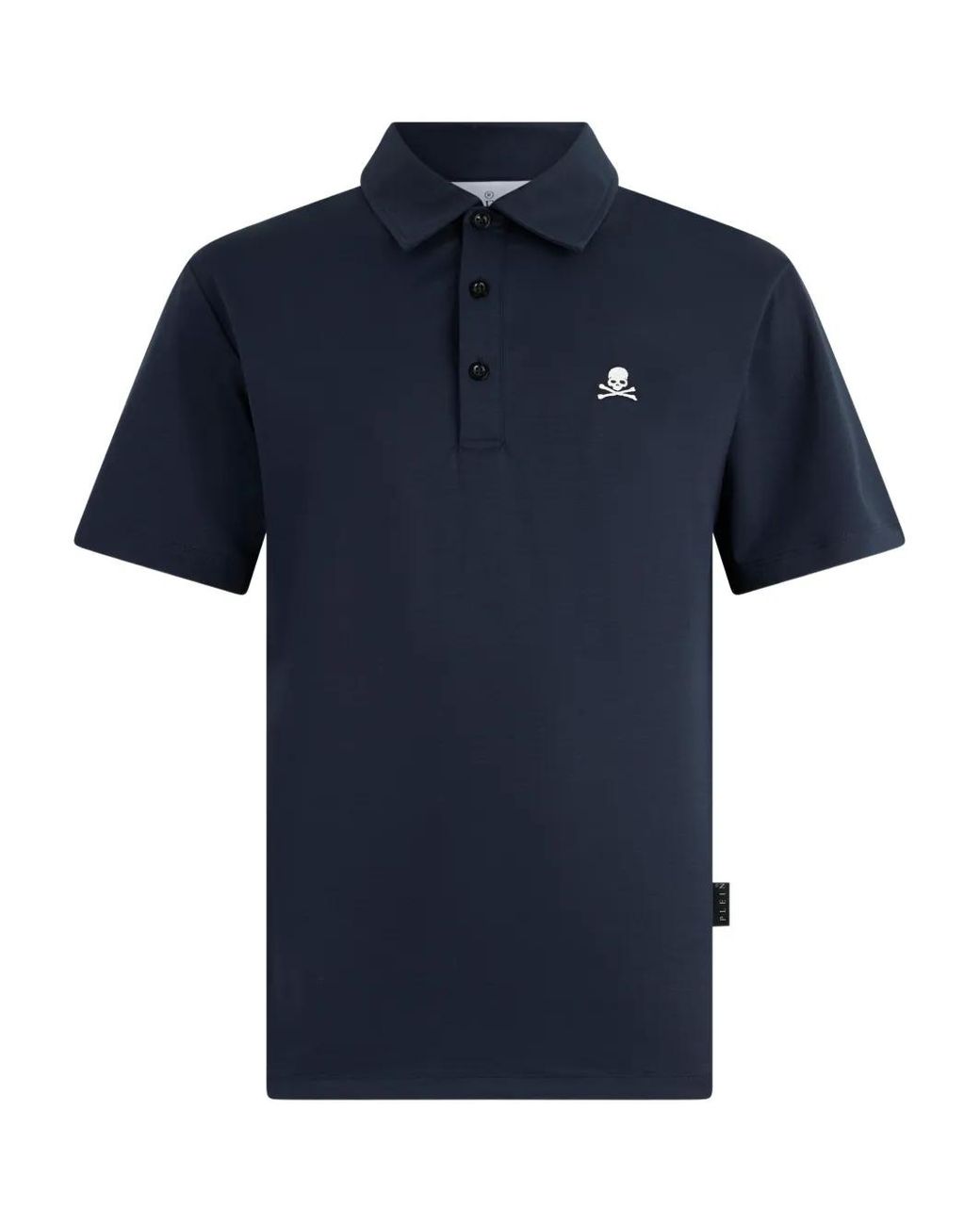 Philipp Plein Blue Logo Polo Shirt for men
